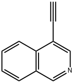4-乙炔基异喹啉 结构式