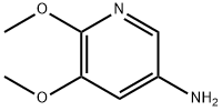 5,6-二甲氧基吡啶-3-胺, 79491-49-9, 结构式