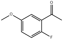 1-(2-フルオロ-5-メトキシフェニル)エタノン 化学構造式