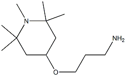 3-[(1,2,2,6,6-五甲基-4-哌啶基)氧基]-1-丙胺 结构式