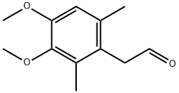 2-(3,4-二甲氧基-2,6-二甲基苯基)乙醛 结构式