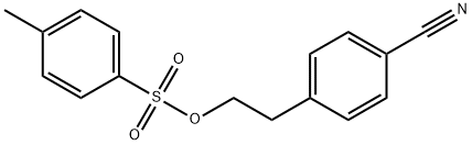 4-Cyanophenethyl 4-Methylbenzenesulfonate Struktur
