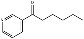 1-(3-Pyridinyl)-1-hexanone Structure