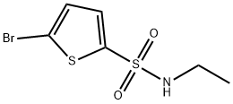 5-溴-噻吩-2-磺酸乙基酰胺, 81597-53-7, 结构式