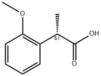 2-(2-Methoxyphenyl)propanoic acid Structure