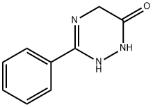 3-Phenyl-4,5-dihydro-1,2,4-triazin-6(1H)-one Struktur