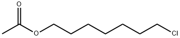 7-氯-1-庚醇乙酸酯 结构式