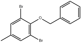 2-(苄氧基)-1,3-二溴-5-甲基苯, 84379-34-0, 结构式
