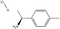 (S)-(-)-1-(对甲苯)乙胺盐酸盐, 84499-72-9, 结构式