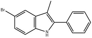 5-BroMo-3-Methyl-2-phenyl-1H-indole Structure