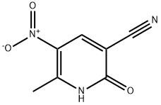 2-羟基-6-甲基-5-硝基尼古丁腈, 85216-54-2, 结构式