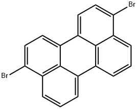 3,10-二溴苝 结构式