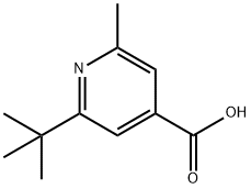 2-(tert-Butyl)-6-Methylisonicotinic acid Structure