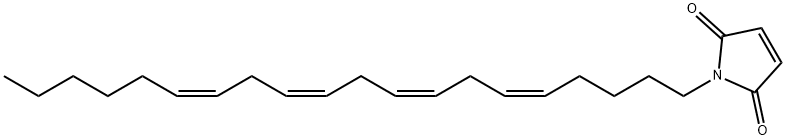 N-アラキドニルマレイミド 化学構造式