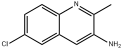 6-氯-2-甲基喹啉-3-胺, 881668-94-6, 结构式