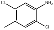 2,5-二氯-4-甲基苯胺 结构式