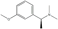 (S)-N-[1-(3-甲氧基苯基)乙基]-N,N-二甲基胺, 889443-69-0, 结构式