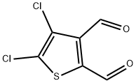 4,5-Dichlorothiophene-2,3-dicarbaldehyde Structure