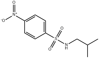 4-Nitro-benzenesulfonic acid isobutylamide Struktur