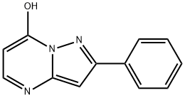 2-苯基吡唑并[1,5-A]嘧啶-7-醇 结构式