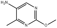 2-Methoxy-4-methyl-5-pyrimidinamine 结构式