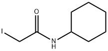 N-环己基-2-碘乙酰胺, 90952-96-8, 结构式
