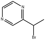 2-(1-BroMoethyl)pyrazine Structure