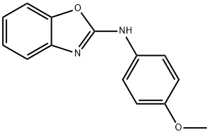 N-(4-甲氧苯基)苯并[D]恶唑-2-胺 结构式