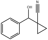 1-(Hydroxy(phenyl)Methyl)cyclopropanecarbonitrile Structure