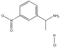1-(3-nitrophenyl)ethanaMine hydrochloride Struktur