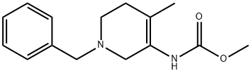 (1-苄基-4-甲基-1,2,5,6-四氢吡啶-3-基)氨基甲酸甲酯, 923036-28-6, 结构式
