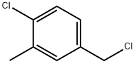 1-chloro-4-(chloromethyl)-2-methylbenzene Structure