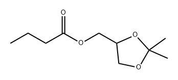 (2,2-diMethyl-1,3-dioxolane-4-yl)Methyl n-butanoate Struktur