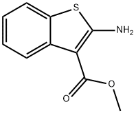 Methyl 2-aminobenzo[b]thiophene-3-carboxylate Structure