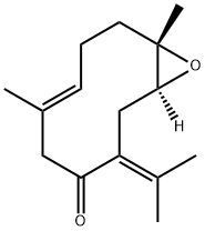 ゲルマクロン 4,5-エポキシド 化学構造式