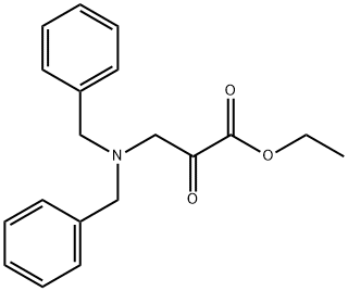 Ethyl 3-(dibenzylaMino)-2-oxopropanoate Struktur