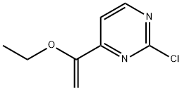 2-chloro-4-(1-ethoxyvinyl)pyriMidine Structure