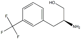 L-3-三氟甲基苯丙氨醇 结构式