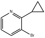 3-broMo-2-cyclopropylpyridine Structure