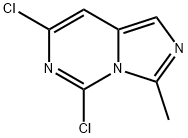 IMidazo[1,5-c]pyriMidine, 5,7-dichloro-3-Methyl- Structure