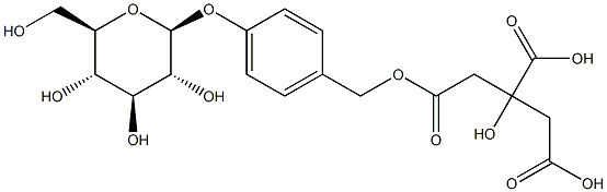 巴利森苷 E 结构式