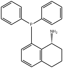 (R)-1-Amino-8-(diphenylphosphino)-1,2,3,4-tetrahydronaphthalene, min. 97% Structure