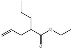 Ethyl 2-Propyl-4-pentenoate 结构式