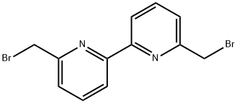 6,6'-双(溴甲基)-2,2'-联吡啶 结构式