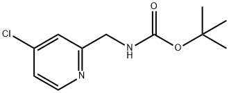 tert-butyl (4-chloropyridin-2-yl)MethylcarbaMate Structure