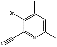 3-BroMo-4,6-diMethylpicolinonitrile|3-溴-4,6-二甲基皮考啉腈