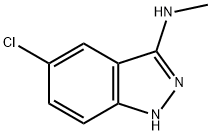 5-Chloro-N-Methyl-1H-indazol-3-aMine Structure