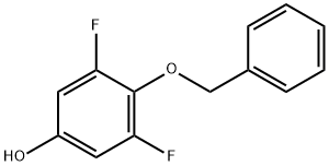 4-Benzyloxy-3,5-difluorophenol Structure