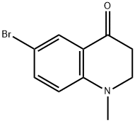 6-broMo-1-Methyl-2,3-dihydroquinolin-4-one Structure