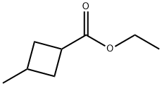 Cyclobutanecarboxylic acid, 3-methyl-, ethyl ester (6CI) Structure